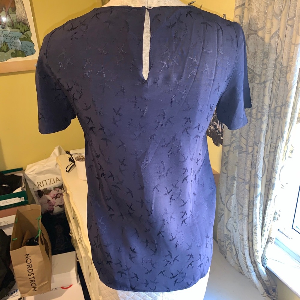 Bird Patterned Blouse - image 2